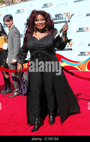 Chaka Khan 2009 BET Awards tenutosi presso lo Shrine Auditorium - Gli arrivi di Los Angeles, California - 28.06.09 : .com Foto Stock