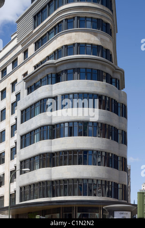 Madrid, Garrion Gebäude in der Gran Via, Kino Capitol Foto Stock