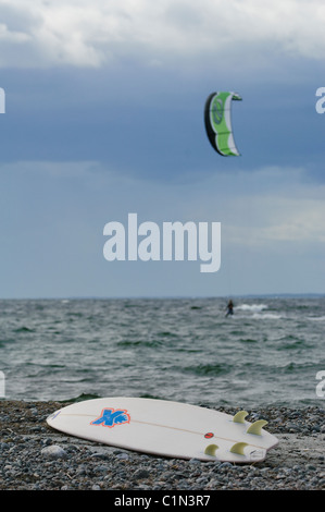 Kite surf Foto Stock