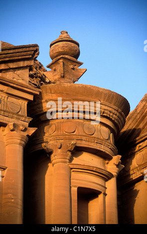 Giordania, Nabaean sito archeologico di Petra elencati come patrimonio mondiale dall' UNESCO, El Deir (monastero) Foto Stock