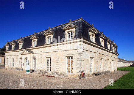 Francia Charente Maritime Rochefort Quartiere Arsenale delle Corderie Royale (Reale Fabbrica di corda) realizzato da Colbert nel 1666 370m Foto Stock