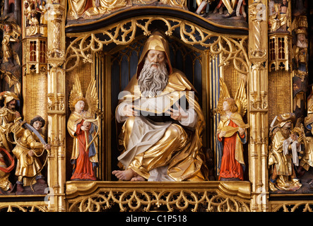 Münstermaifeld, Stiftskirche San Martin und San Severo Foto Stock