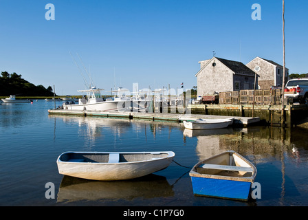 Mill Creek pond , Chatham , cape cod , ma Foto Stock