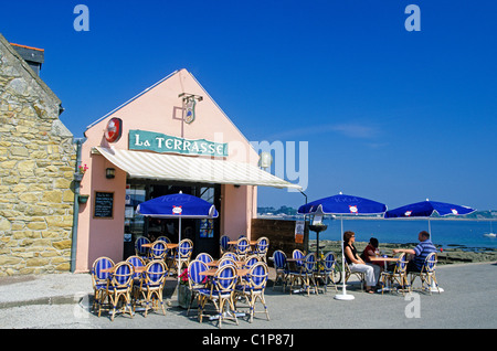 Francia, Finistère, Rade de Brest, Le Fret Foto Stock