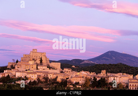 Francia, Vaucluse, Le Barroux Foto Stock