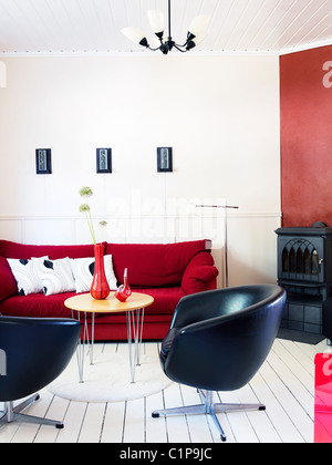 Moderno design lounge Foto Stock