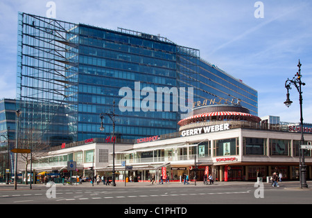 Neues Kranzler Eck, Kurfürstendamm di Berlino, Germania Foto Stock