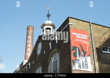 Old Truman Brewery, Brick Lane London E1 Foto Stock