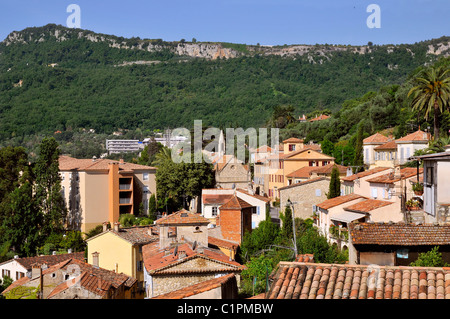 Borgo di Le Bar sur Loup nel sud-est della Francia, regione Provence, dipartimento Alpes Maritimes Foto Stock