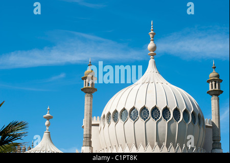 Close up dettaglio del Padiglione di Brighton a Brighton, East Sussex, England Regno Unito. Foto Stock