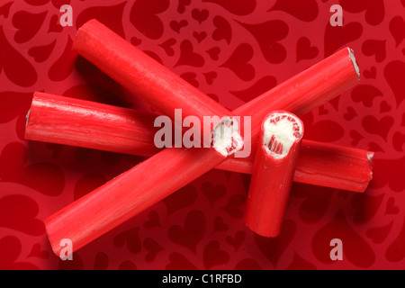 BRIGHTON ROCK CANDY STICKS Foto Stock