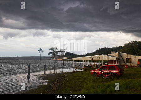 "Playa del Sol', San Ignacio, Misiones, Argentina. Foto Stock