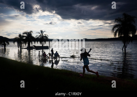 "Playa del Sol', San Ignacio, Misiones, Argentina. Foto Stock