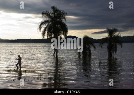 "Playa del Sol', San Ignacio, Misiones, Argentina. Foto Stock