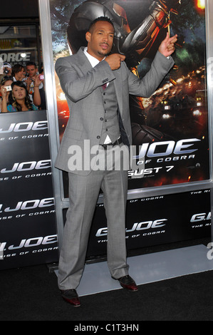 Marlon Wayans Los Angeles lo screening di 'G.I.Joe:l'aumento della Cobra" tenutasi presso il Grauman's Chinese Theatre Hollywood, California Foto Stock