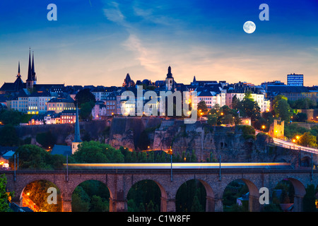 Città di Lussemburgo Foto Stock