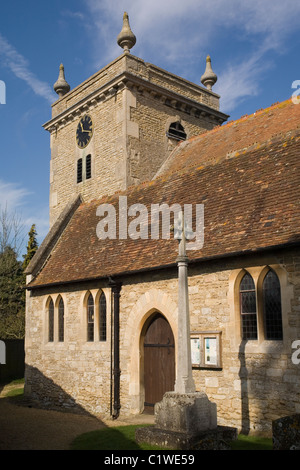 Inghilterra Oxfordshire Stadhampton StJohn chiesa battista Foto Stock