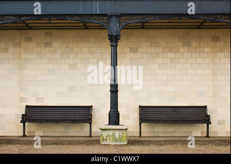 Panche in cromer norfolk Foto Stock