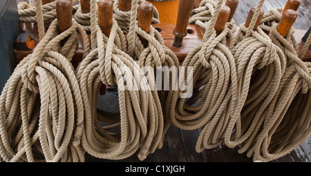 Il Museo Marittimo di San Diego in California Foto Stock