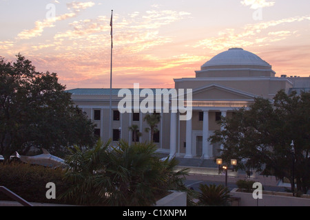 Florida Corte suprema al crepuscolo, Tallahassee, Florida, Stati Uniti d'America Foto Stock