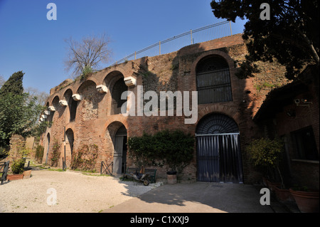 Italia, Roma, Colle Oppio, Domus Aurea Foto Stock