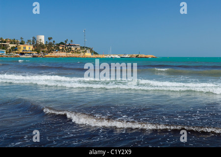 La Costa Blanca a Cabo Roig, provincia di Alicante, Spagna. Foto Stock