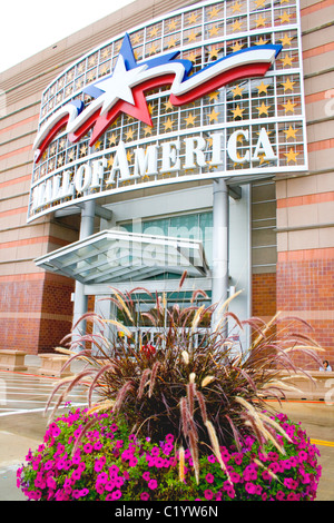 Ingresso decorativa per il Mall of America. Bloomington MN Minnesota USA Foto Stock