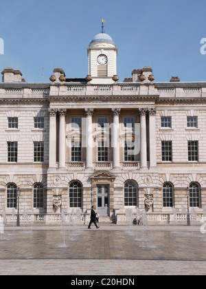 La Somerset House cortile interno Foto Stock