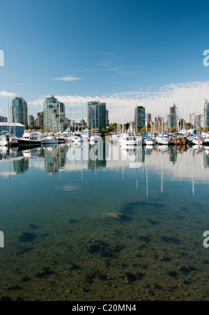 Coal Harbour Vancouver, BC Canada Foto Stock