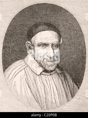 Saint Vincent de Paul 1581 - 1660. Il francese sacerdote cattolico e santo. Foto Stock