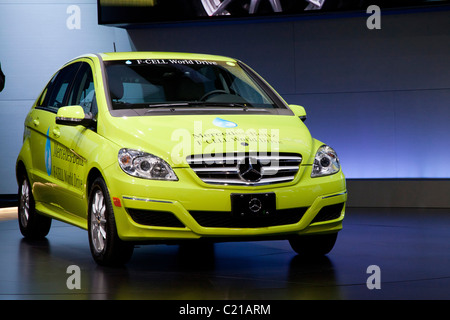 Detroit, Michigan - la Mercedes-Benz F-Cell World Drive a idrogeno in auto al North American International Auto Show. Foto Stock