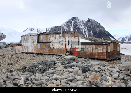 [British Antarctic Survey] Base [E], [Stonington Island], [Marguerite Bay], [Penisola Antartica] Foto Stock