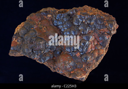 Ematite - Luna County - New Mexico - principale minerale di ferro - Fe2O3 - ossido di ferro Foto Stock