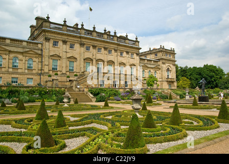 Harewood House nello Yorkshire occidentale Foto Stock