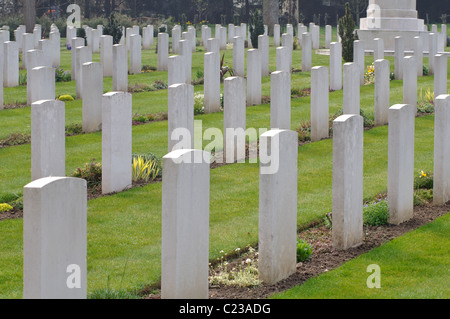 War Graves, Botley cimitero, Oxford, Regno Unito Foto Stock