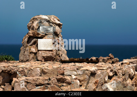 HMAS Sydney II Memorial, Quobba Australia Occidentale Foto Stock