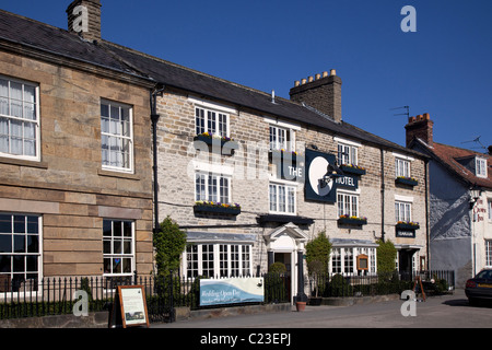 La Black Swan pub e hotel, luogo di mercato, Helmsley North Yorkshire Foto Stock