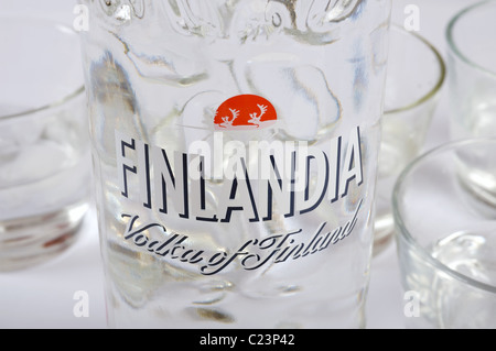 Finlandia Vodka Foto Stock