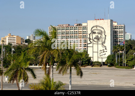 Plaza de la Rivoluzione cubana Havana Foto Stock