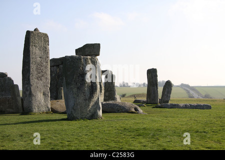 Stonehenge Foto Stock