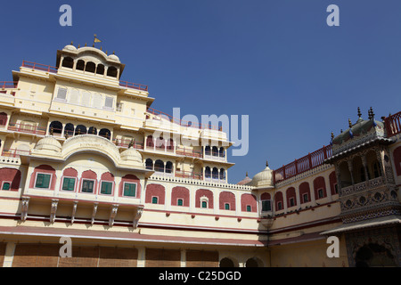 Chandra Mahal Palace a Jaipur, India Foto Stock