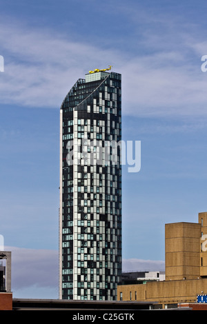 West Tower, Brook Street, Liverpool  Pierhead, Merseyside, Regno Unito Foto Stock