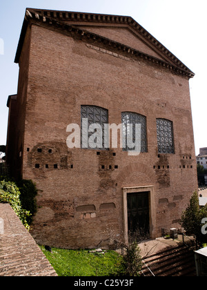 Roma antica: La Curia (Senato), Foro Romano, Italia Foto Stock