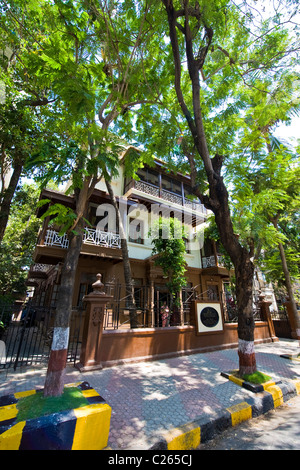 Il Mahatma Gandhi Museum, Mani Bhavan, Mumbai, India Foto Stock