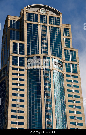1201 3° Avenue Torre (precedentemente la Washington Mutual Tower), Downtown, Seattle, Washington Foto Stock