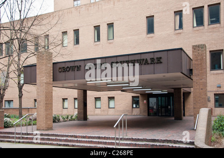 Southwark Crown Court di Londra, Inghilterra. Foto Stock