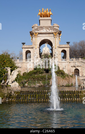 Ciudadela o Ciutatdella park, Barcellona, Spagna Foto Stock