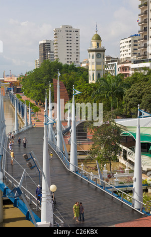 Il Malecon, Guayaquil, Ecuador Foto Stock