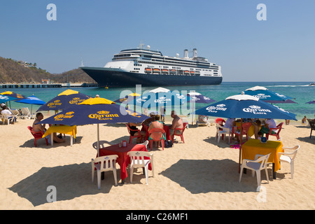 Rotterdam in nave da crociera Bahias de Huatulco, Oaxaca, Messico Foto Stock