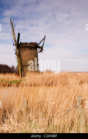 Mulino Brograve Norfolk England Regno Unito Foto Stock